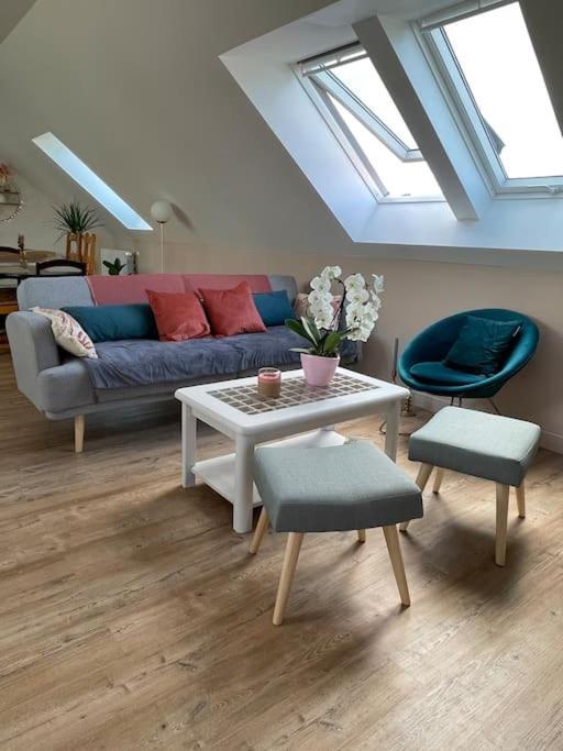 Appartement Cosy Sous Les Toits リオン・シュル・メール エクステリア 写真